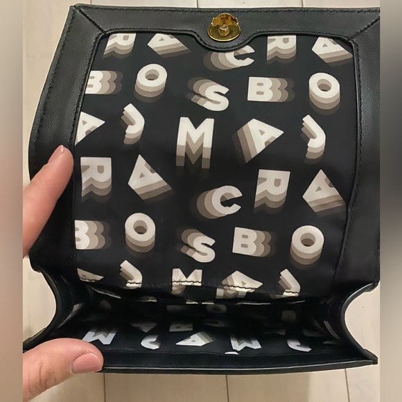 EUC Marc Jacobs Double Take Cross Body Gold Chain Link Evening Purse - Picture 12 of 15